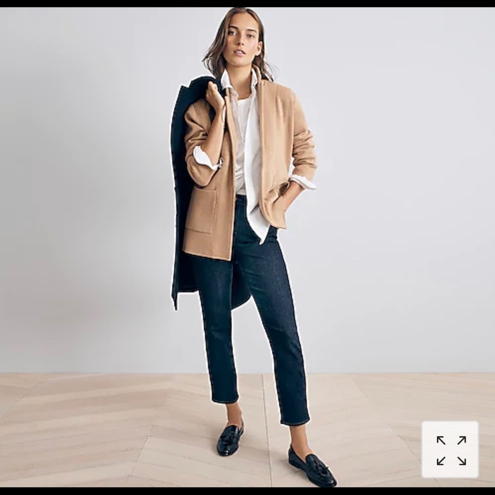 J. Crew Sophie open front blazer
